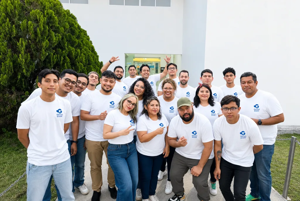 El CREW de GRE — Gin Real Estate, equipo en Mérida, Yucatán